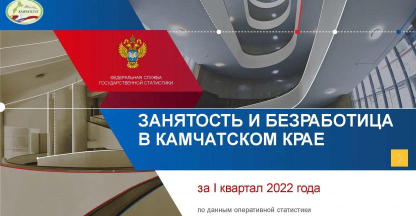 Занятость и безработица в Камчатском крае за I квартал 2022 года